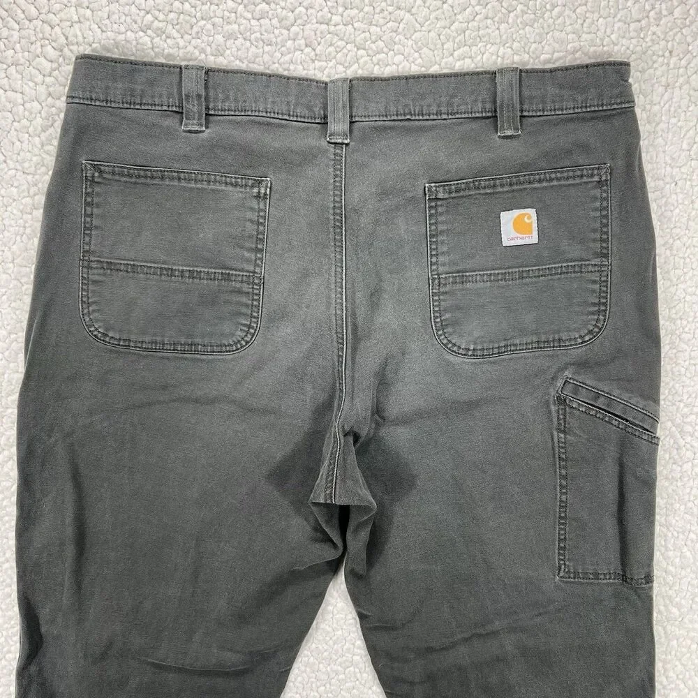 Carhartt Rugged Flex Canvas Work Pant Men's 40x34 (Actual 38x32) Relaxed Fit - Picture 4 of 12